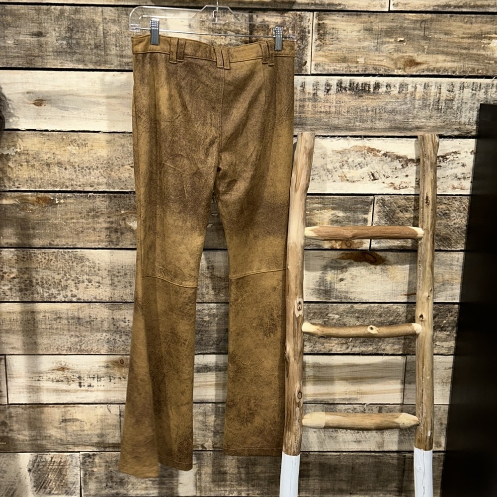 NWOT Free People On And On Low-Rise Vegan Flare Pants Size 4 Z401 - Picture 6 of 6